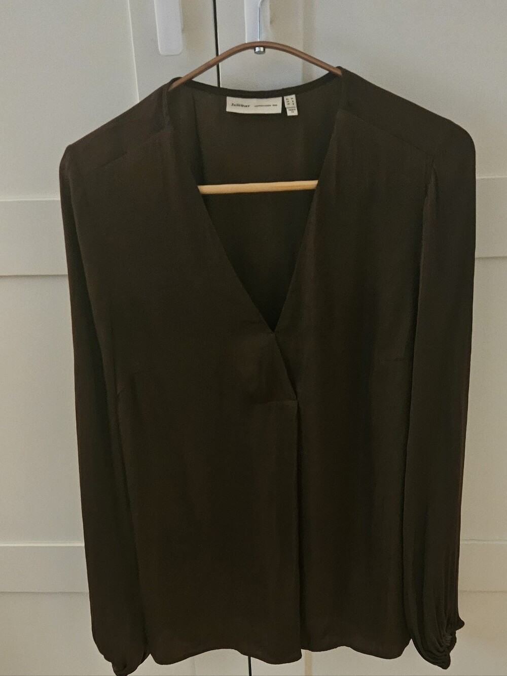 InWear RINDA Long Sleeve Women's Top in Dark Brown